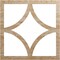 Ekena Millwork Statesman Wood Fretwork Pierced Ceiling Medallion, Red Oak, 32"OD x 20 1/2"ID x 1/4"T CMWP32X32X0250STRO - alternate 1